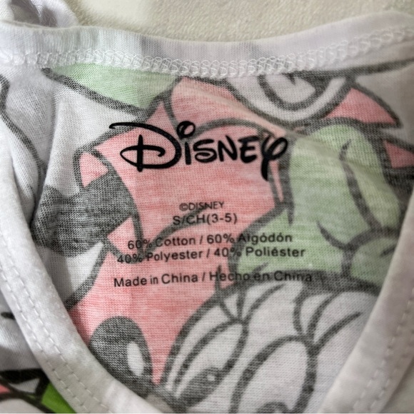DISNEY Tank Mickey and Friends Lavender Pink Green Blue Size Small (3/5) - Picture 3 of 6